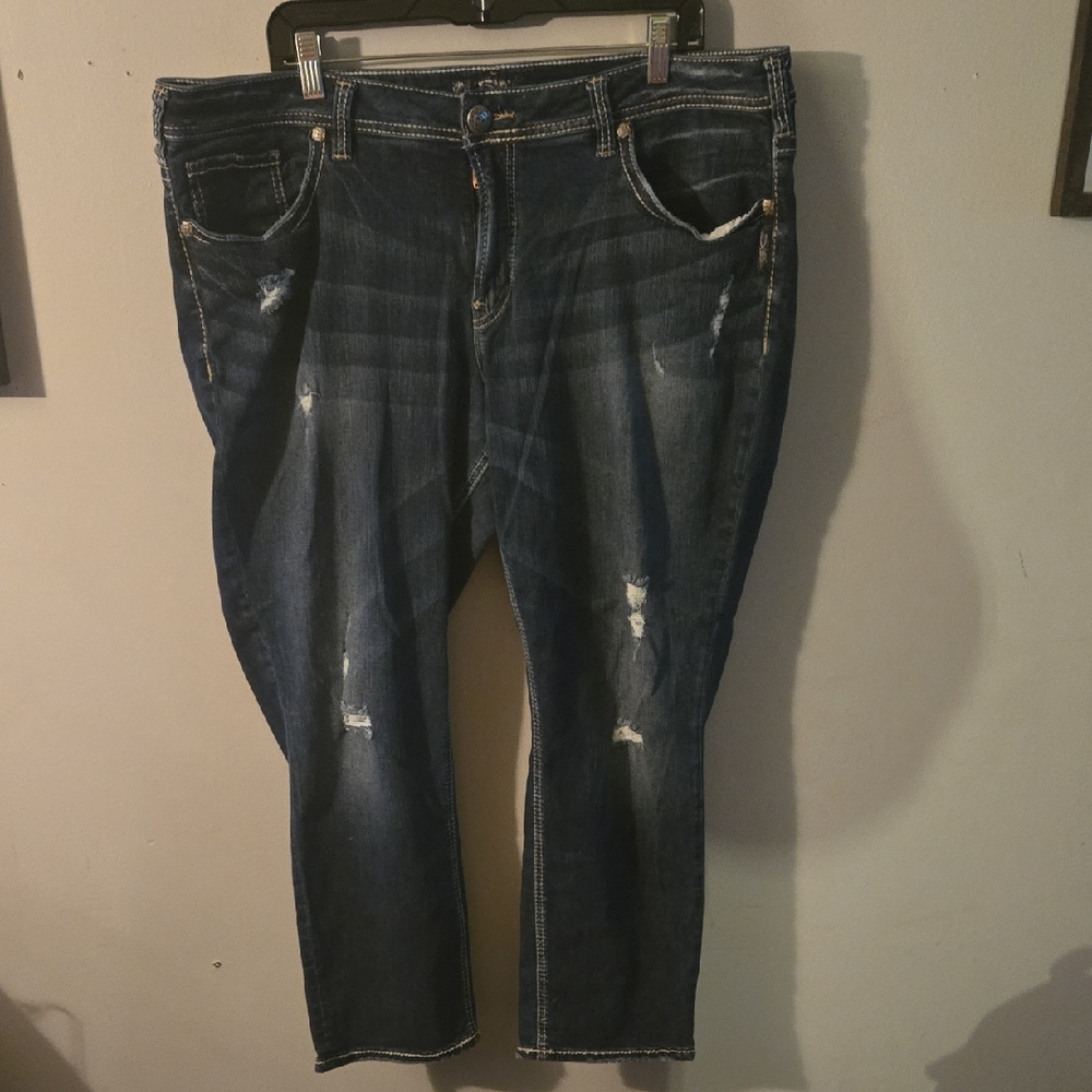 Silver Jeans Blue Relaxed Fit Denim
